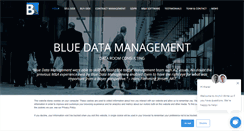 Desktop Screenshot of bluedatamanagement.com